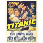 cartel cine vintage titanic