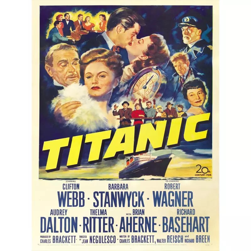 cartel cine vintage titanic cartel cine vintage titanic