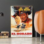cartel de cine occidental vintage