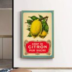 cartel vintage limon
