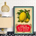 cartel vintage limon
