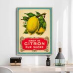 cartel vintage limon