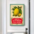 cartel vintage limon