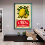 cartel vintage limon