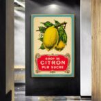 cartel vintage limon