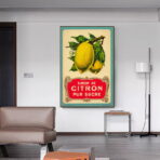 cartel vintage limon