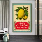 cartel vintage limon