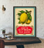 cartel vintage limon