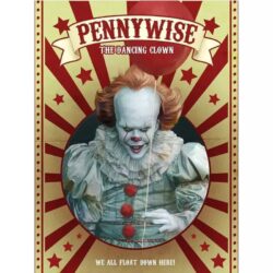 cartel payaso vintage pennywise