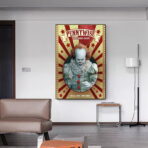 cartel payaso vintage pennywise