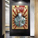 cartel payaso vintage pennywise