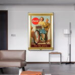cartel de coca cola de guerra vintage