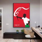 cartel vintage de coca cola juegos olimpicos