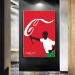 cartel vintage de coca cola juegos olimpicos