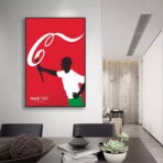 cartel vintage de coca cola juegos olimpicos