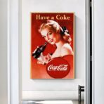 cartel vintage de coca cola 1