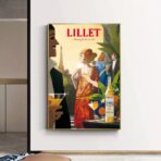 cartel de coctel vintage