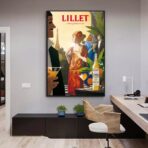 cartel de coctel vintage