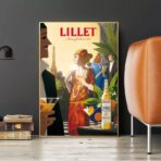cartel de coctel vintage