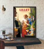 cartel de coctel vintage