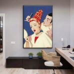 cartel de peluqueria vintage