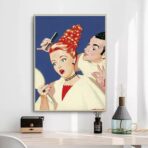 cartel de peluqueria vintage