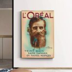cartel de peinado vintage