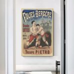 cartel de lucha vintage