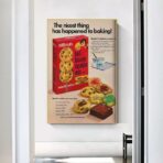 cartel de galletas vintage