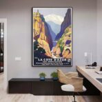 cartel vintage cote dazur 1
