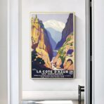 cartel vintage cote dazur 1