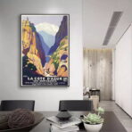 cartel vintage cote dazur 1