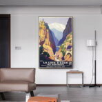 cartel vintage cote dazur 1