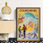 cartel vintage courchevel 1