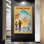 cartel vintage courchevel 1