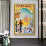 cartel vintage courchevel 1