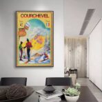 cartel vintage courchevel 1