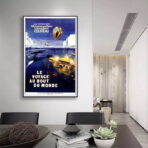 cartel vintage cousteau