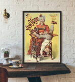 cartel de alta alta vintage 1
