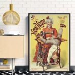 cartel de alta alta vintage 1