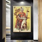 cartel de alta alta vintage 1