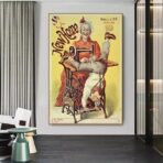 cartel de alta alta vintage 1