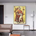 cartel de alta alta vintage 1