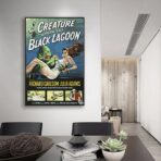 cartel criatura de la laguna negra