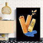 cartel crepe gavotas vintage