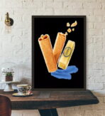 cartel crepe gavotas vintage