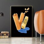 cartel crepe gavotas vintage