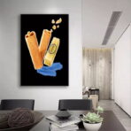 cartel crepe gavotas vintage
