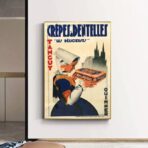 cartel de crepes vintage