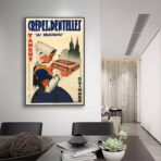 cartel de crepes vintage